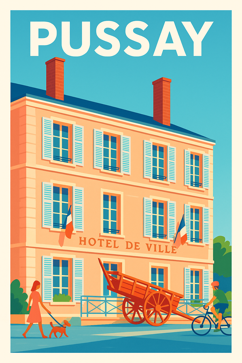 Affiche de Pussay - Charme et sérénité au cœur de la ville