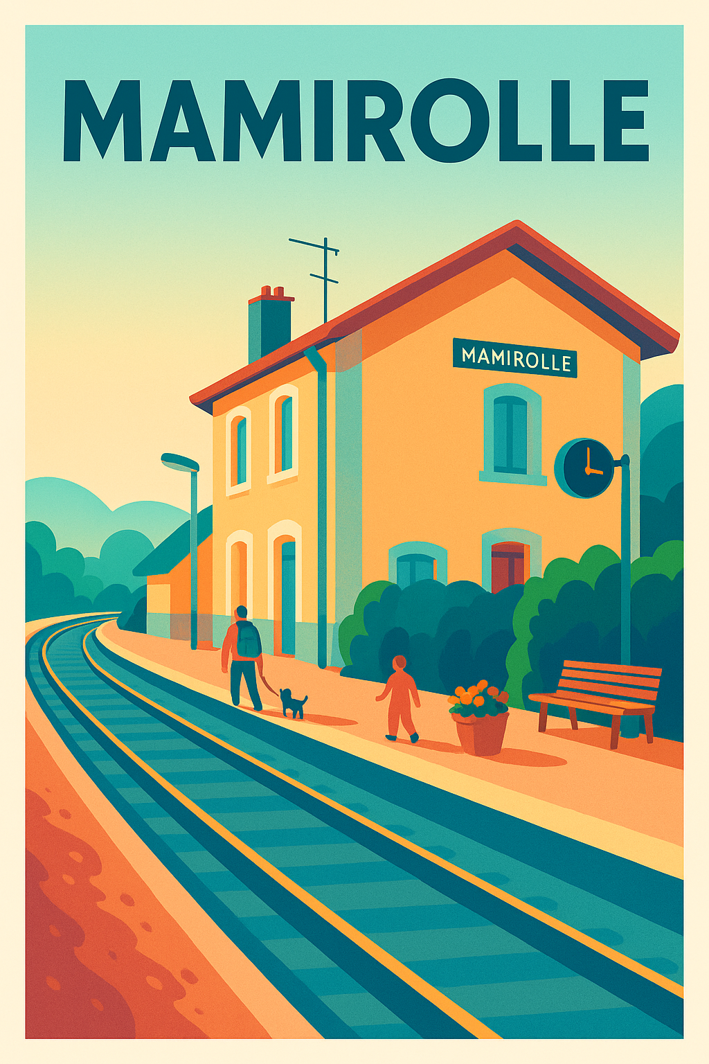 Affiche de Mamirolle - L'escapade bucolique à la gare