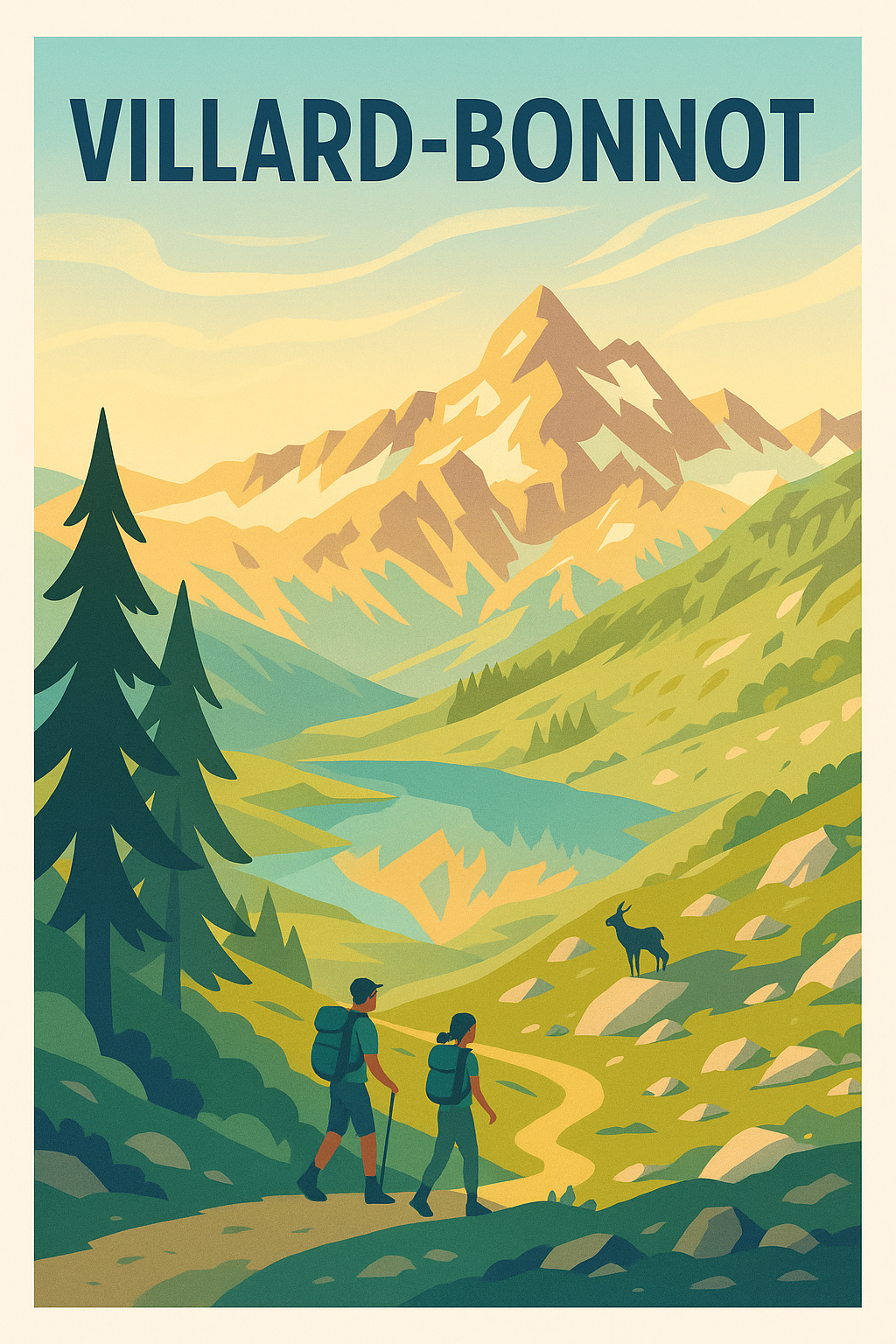 Affiche de Villard-Bonnot - Escapade nature au cœur des montagnes