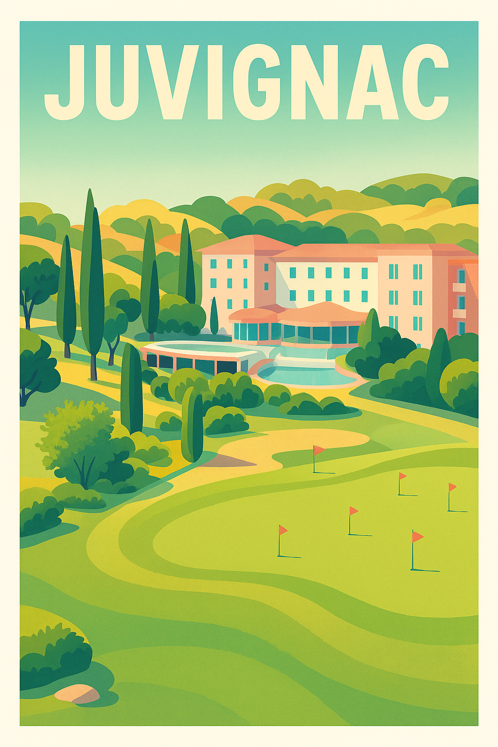 Affiche de Juvignac - L'évasion verte en douceur