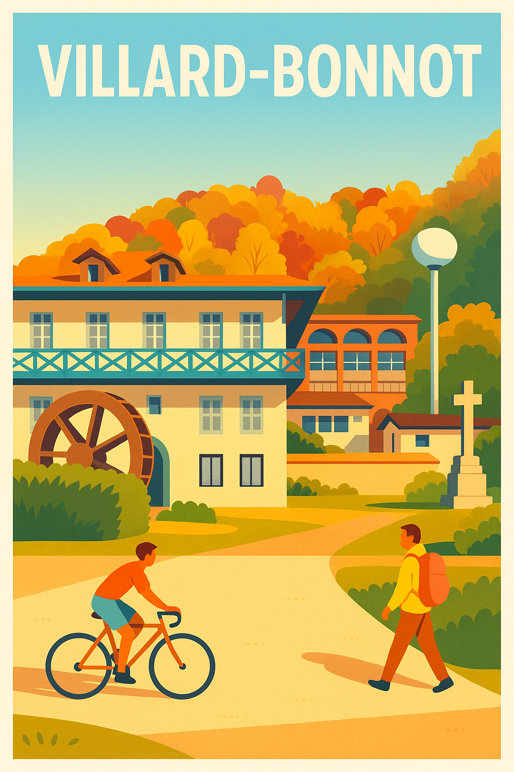 Affiche de Villard-Bonnot - L'escapade bucolique entre nature et patrimoine