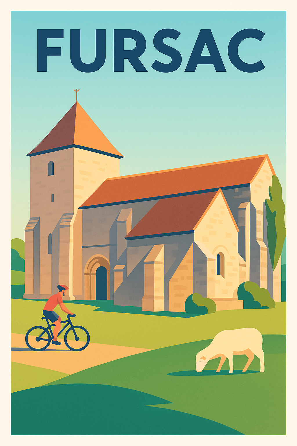 Affiche de Fursac - Charme paisible et nature préservée