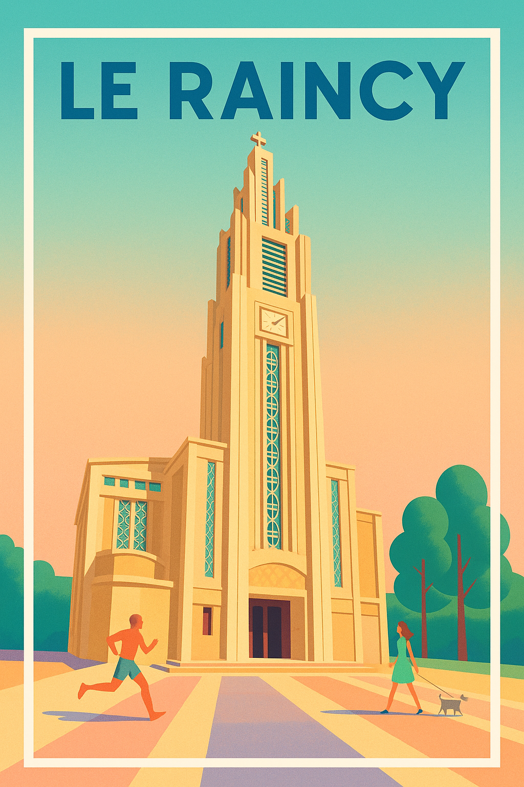 Affiche de Le Raincy - L'Art Déco au cœur de la ville