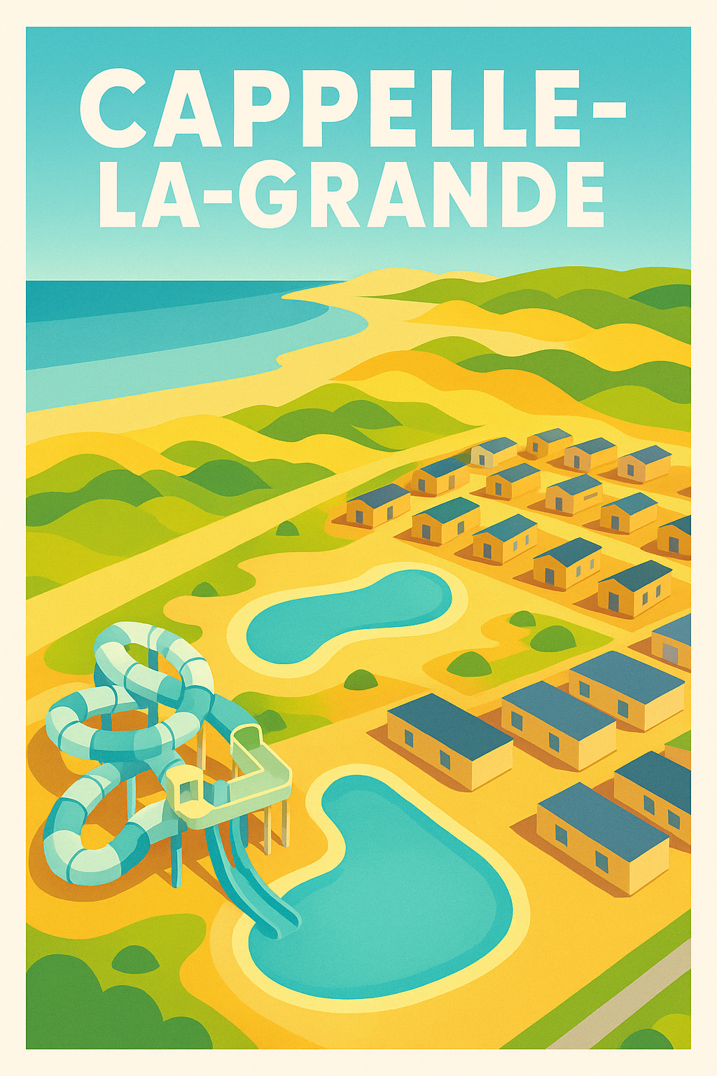Affiche de Cappelle-la-Grande - Escapade estivale et détente garantie