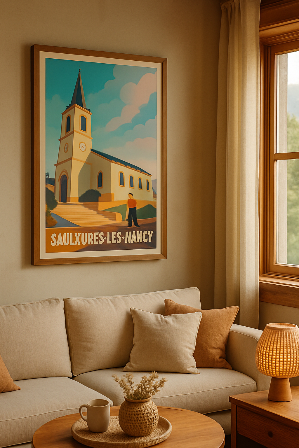 Mise en situation Affiche de Saulxures-lès-Nancy - Charme paisible en Lorraine