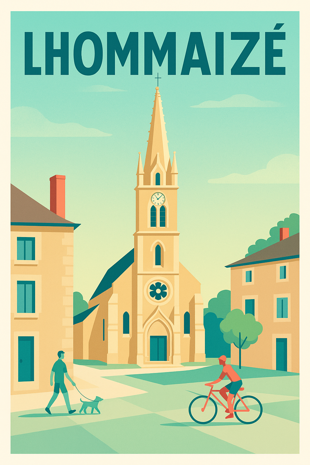 Affiche de Lhommaizé - Charme tranquille de village à découvrir