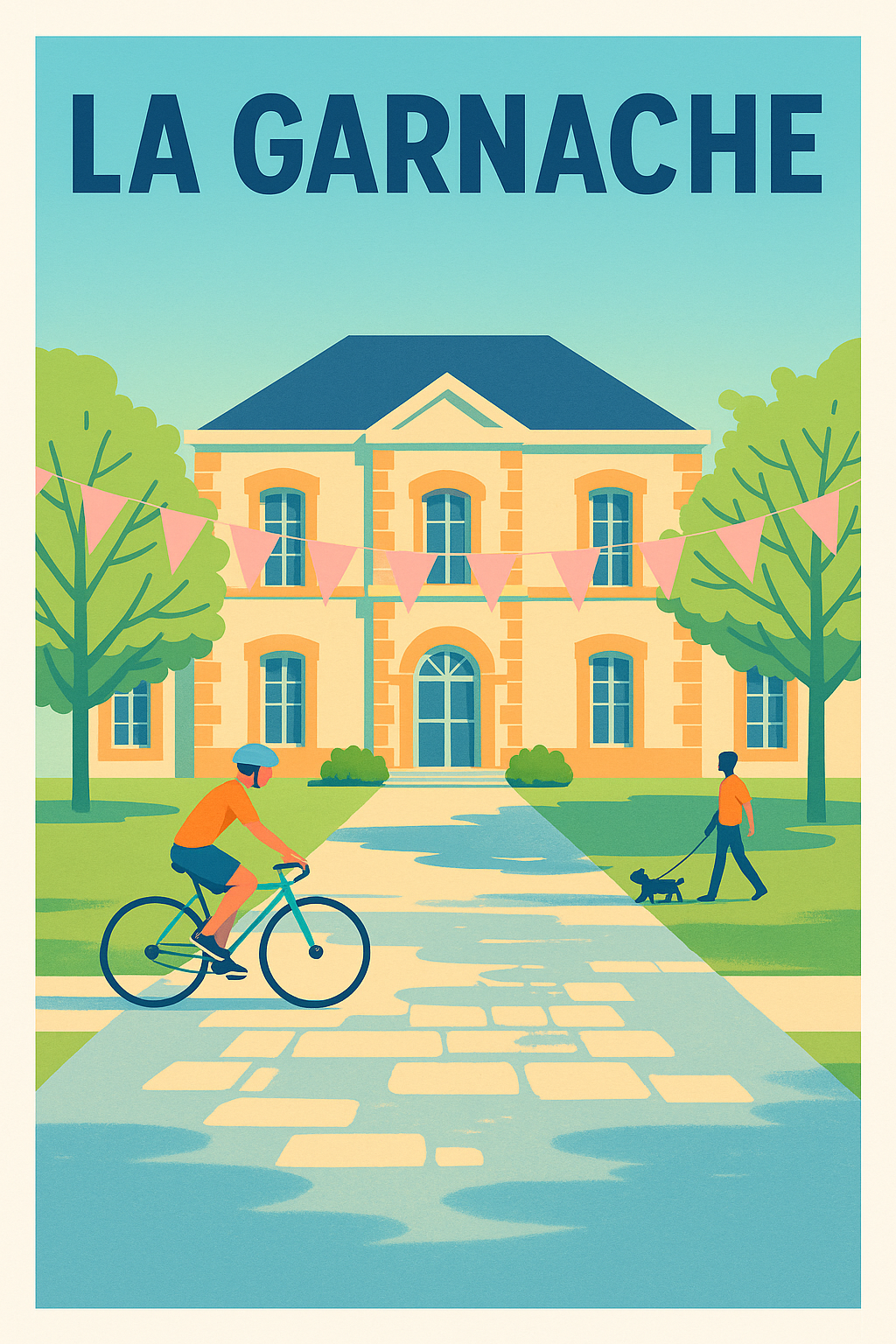 Affiche de La Garnache - Charme bucolique et douceur de vivre