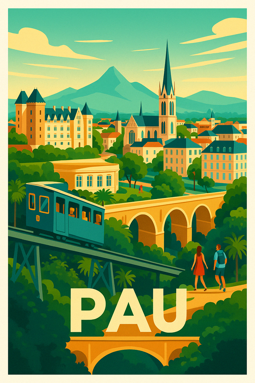 Pau - Entre montagnes et patrimoine