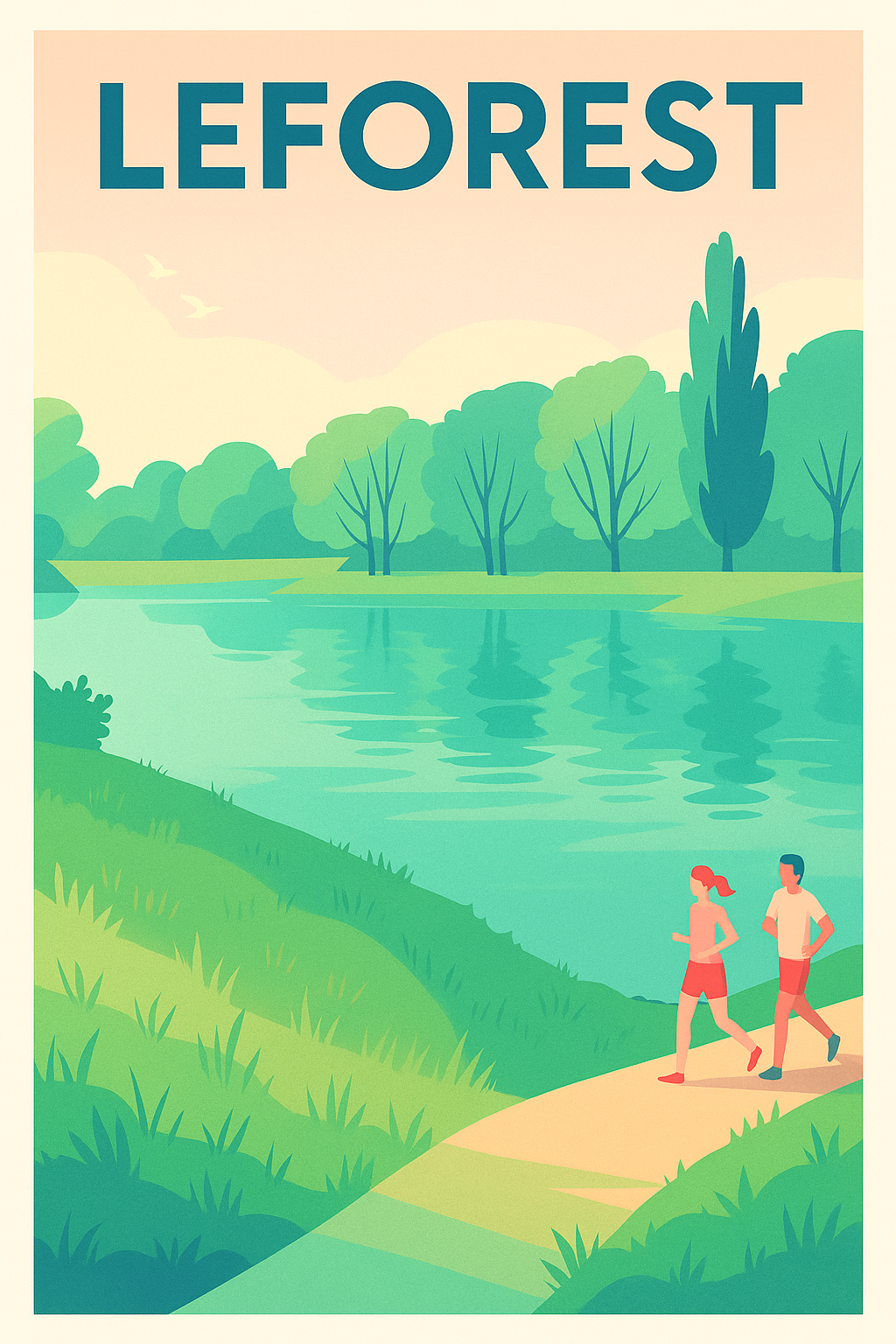 Affiche de Leforest - Escapade nature au bord de l’eau