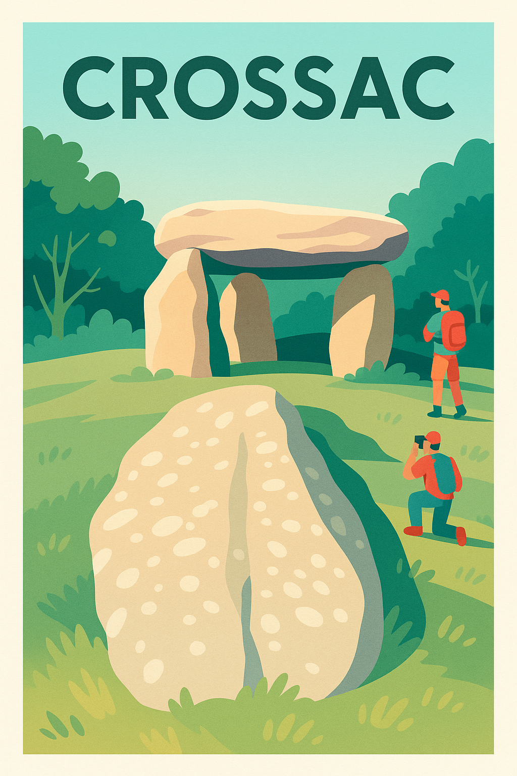 Affiche de Crossac - Voyage au cœur des mystérieux dolmens