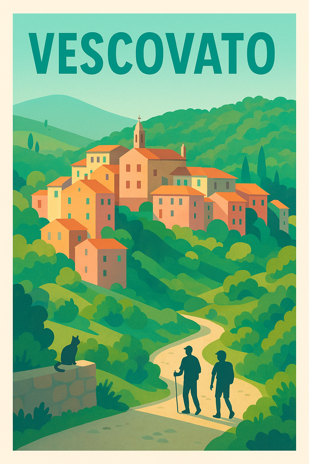 Affiche de Vescovato - Charme paisible au cœur de la nature corse