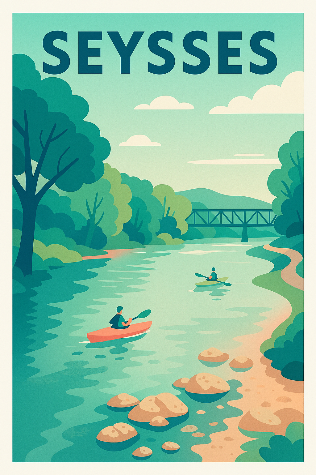 Affiche de Seysses - Tranquillité au fil de l'eau