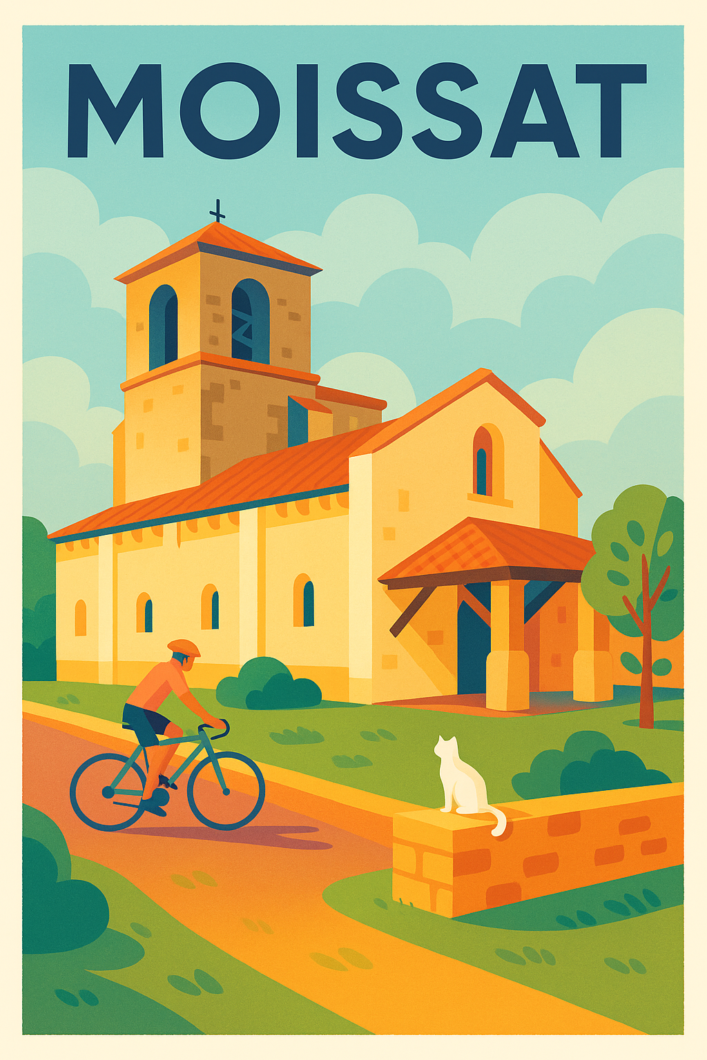 Affiche de Moissat - Charme et sérénité au cœur du village