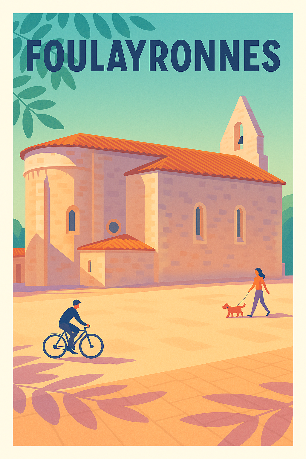 Affiche de Foulayronnes - Charme et douceur de vie en Nouvelle-Aquitaine