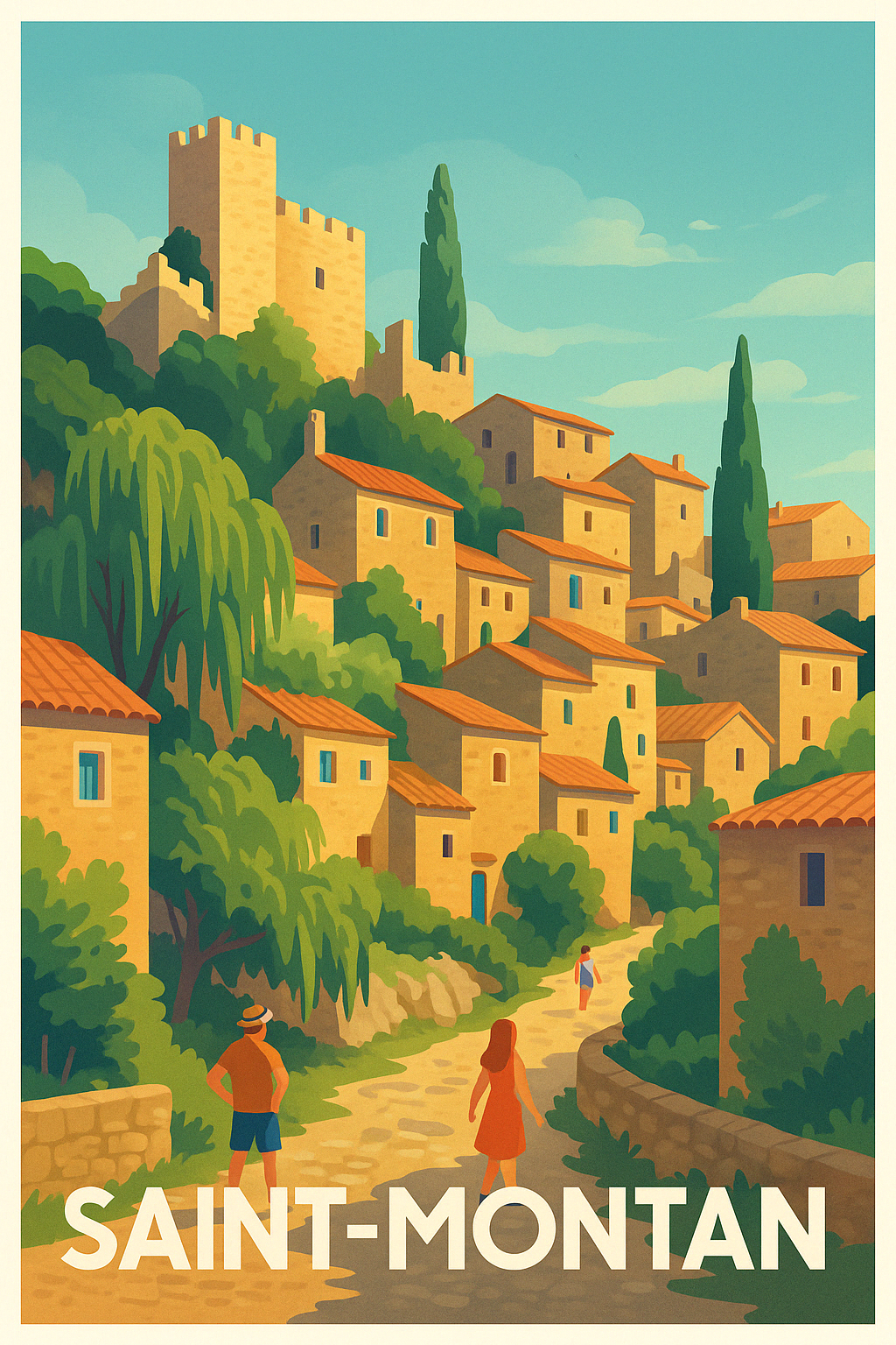 Saint-Montan - Charme médiéval au cœur des collines