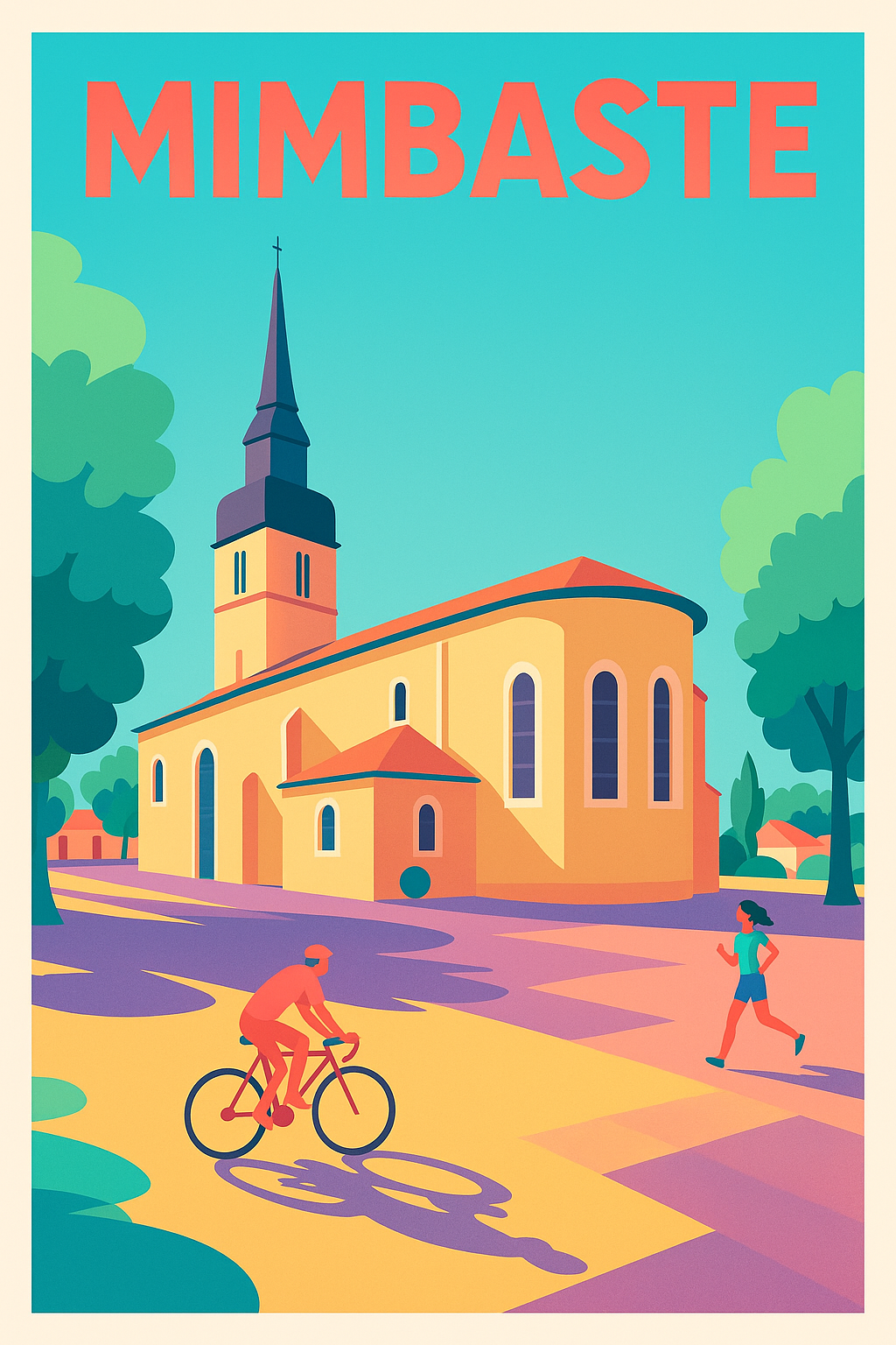 Affiche de Mimbaste - Charme et Sérénité en Pays Basque