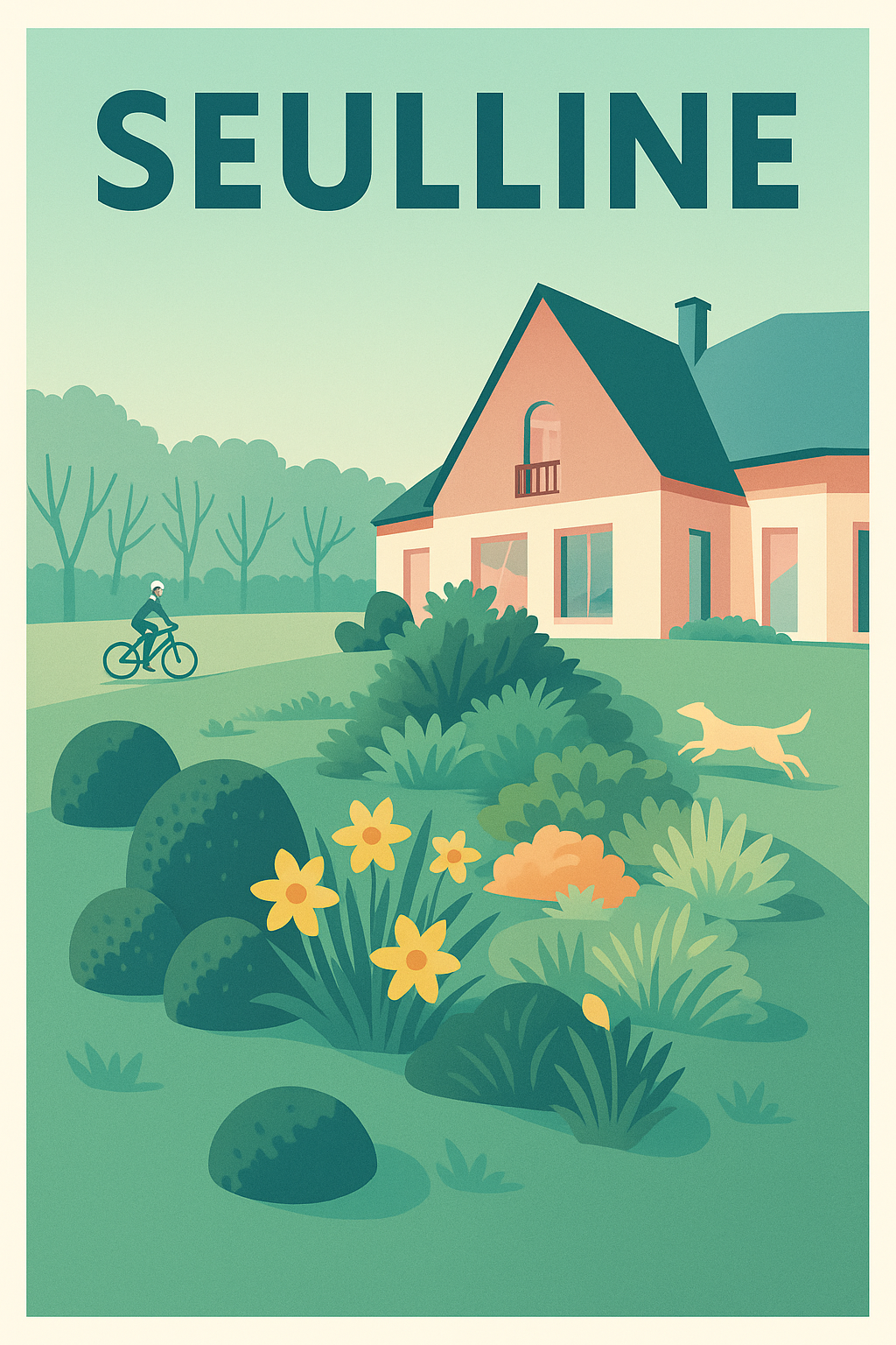 Affiche de Seulline - Charme bucolique et douceur de vie
