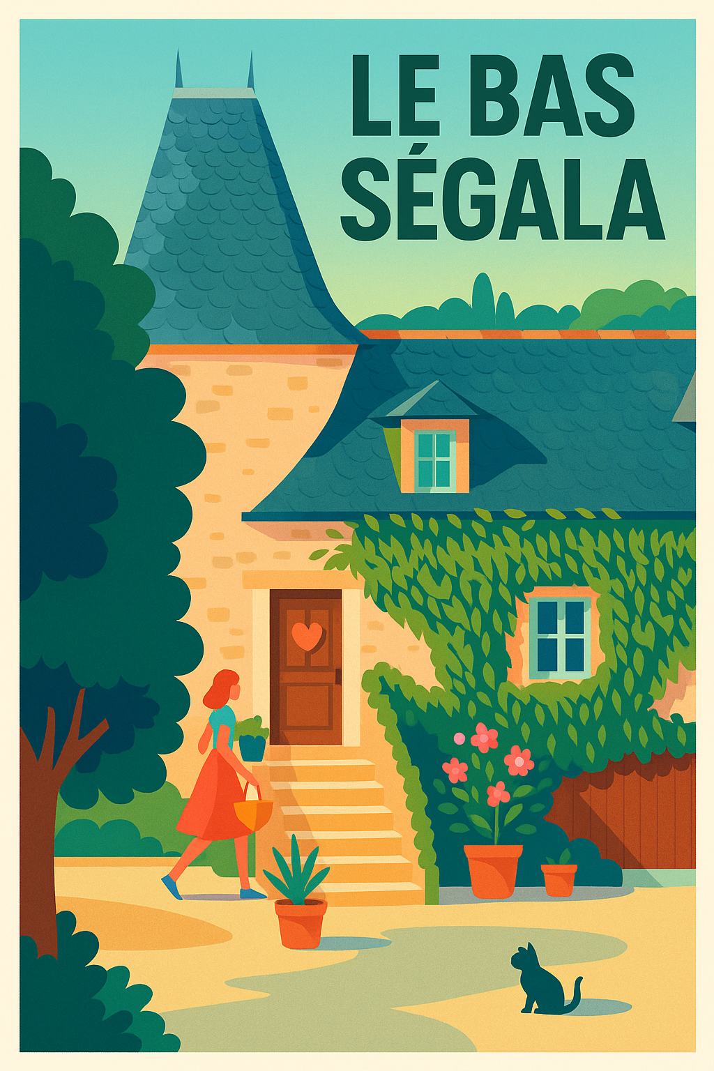 Affiche de Le Bas Ségala - Charme et Sérénité à la campagne