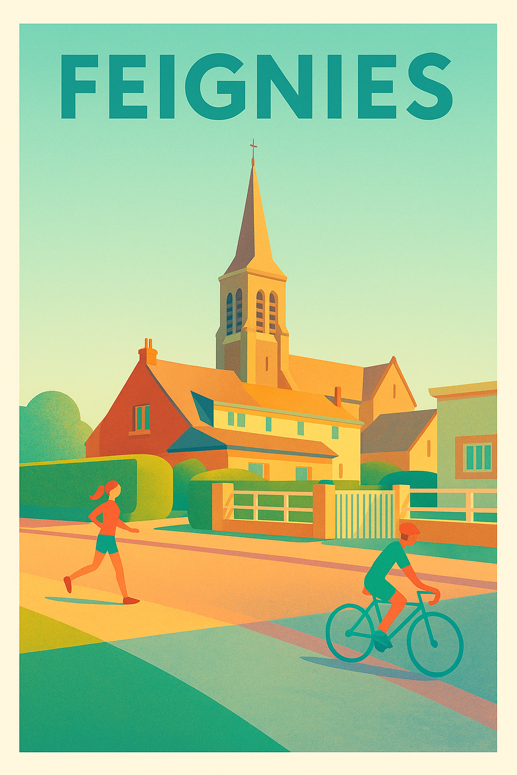 Affiche de Feignies - Un havre de tranquillité au quotidien