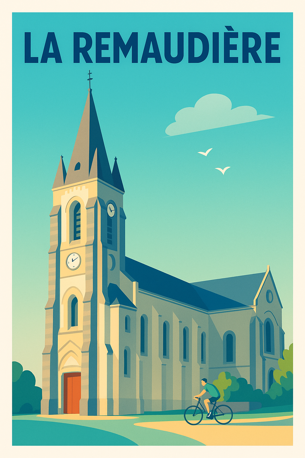 Affiche de La Remaudière - Charme et sérénité au cœur du village
