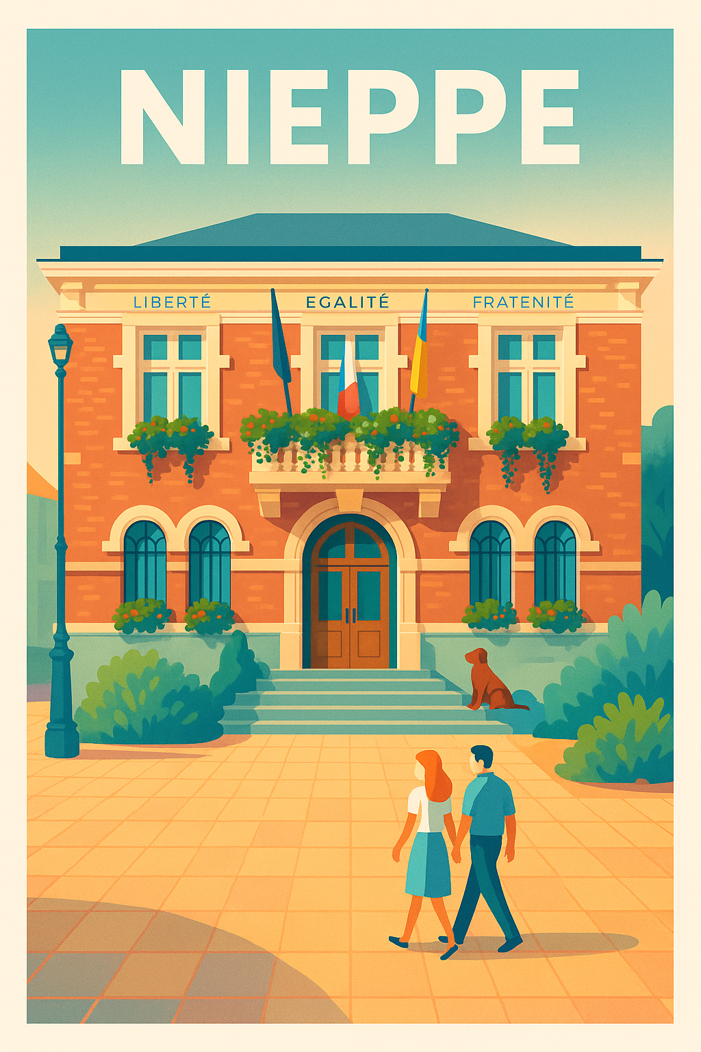 Affiche de Nieppe - Charme et sérénité au cœur de la ville
