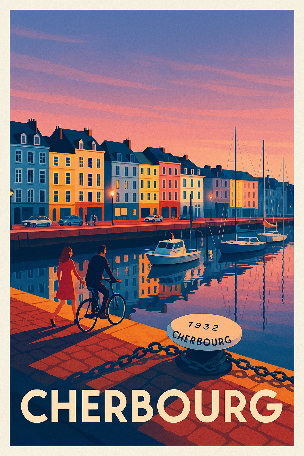 Cherbourg - Romance au bord du port