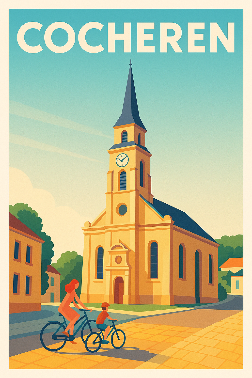 Affiche de Cocheren - L'Esprit Paisible au Cœur du Village