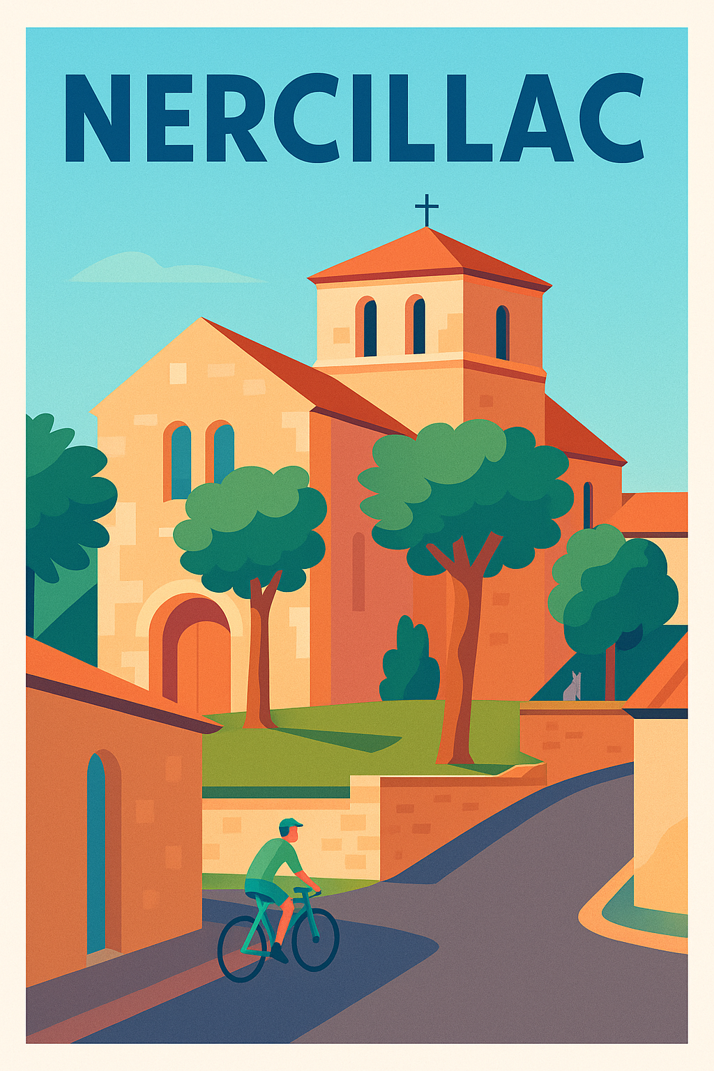 Affiche de Nercillac - Charme paisible et authenticité rurale