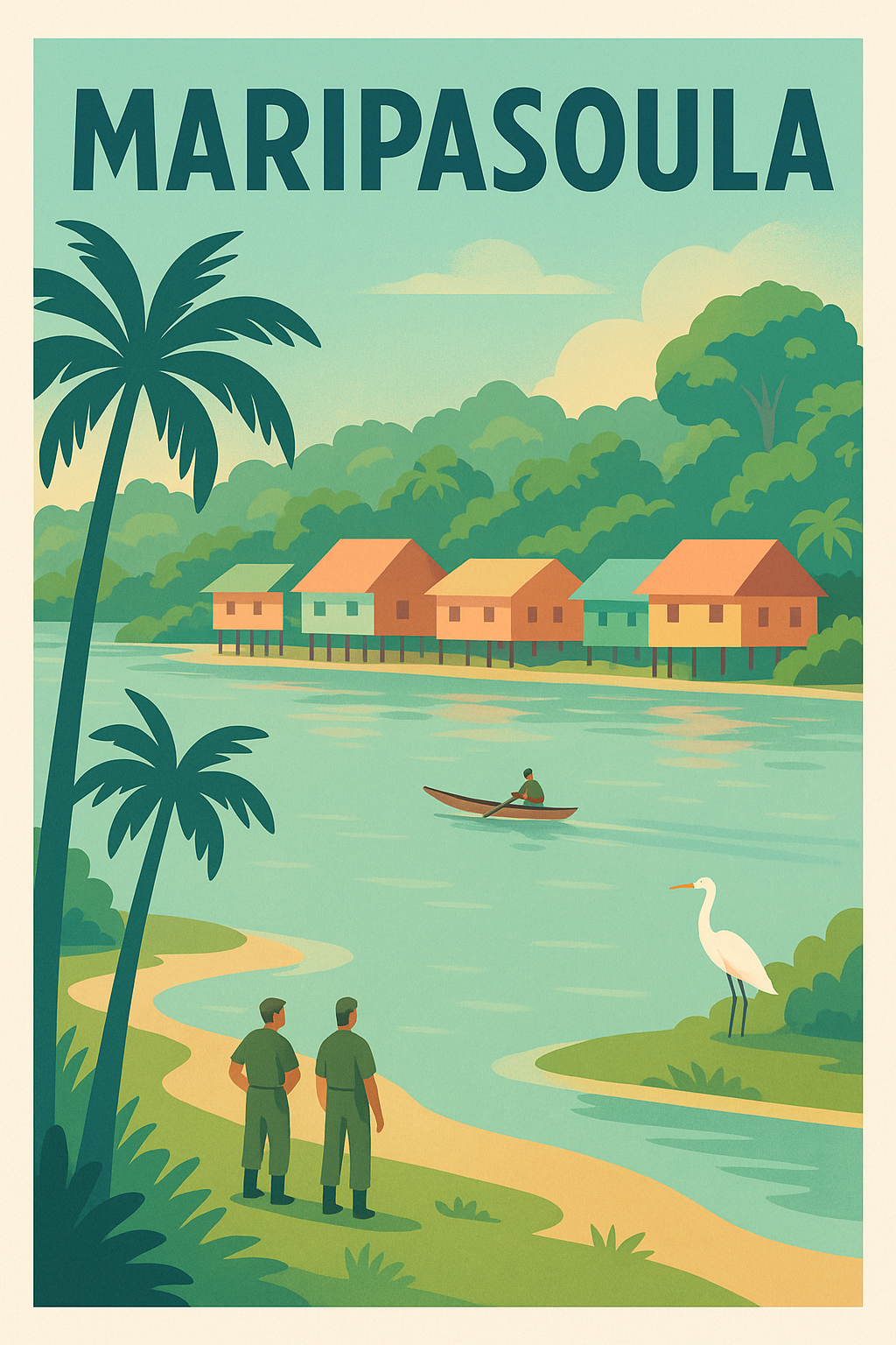 Affiche de Maripasoula - Escapade nature au cœur de l'Amazonie
