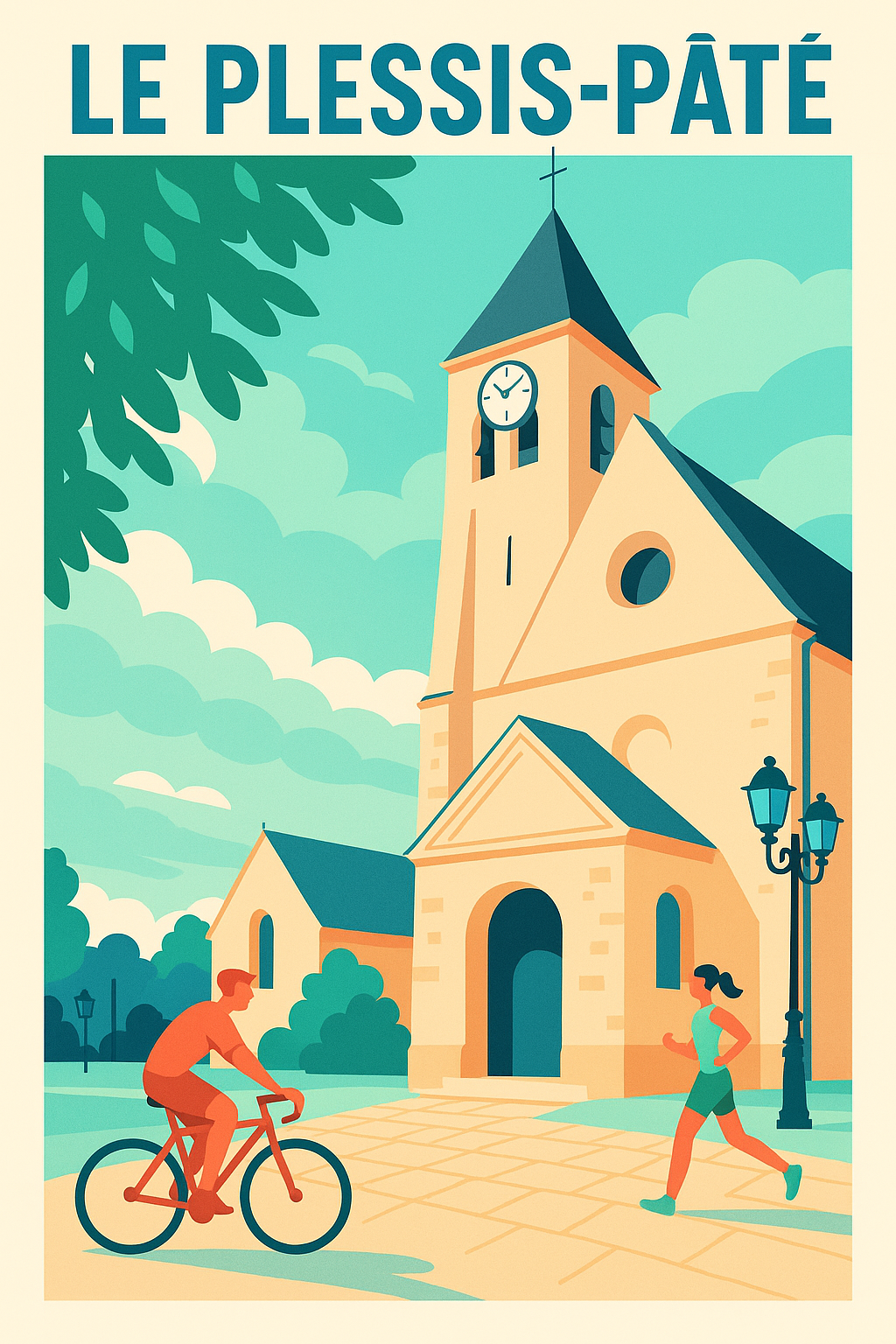 Affiche de Le Plessis-Pâté - Immersion au cœur d'un village animé