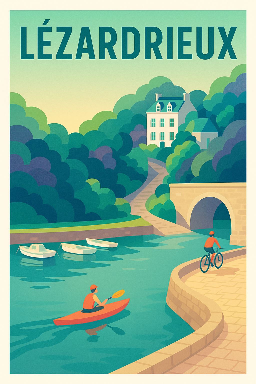 Affiche de Lézardrieux - Sérénité au fil de l'eau