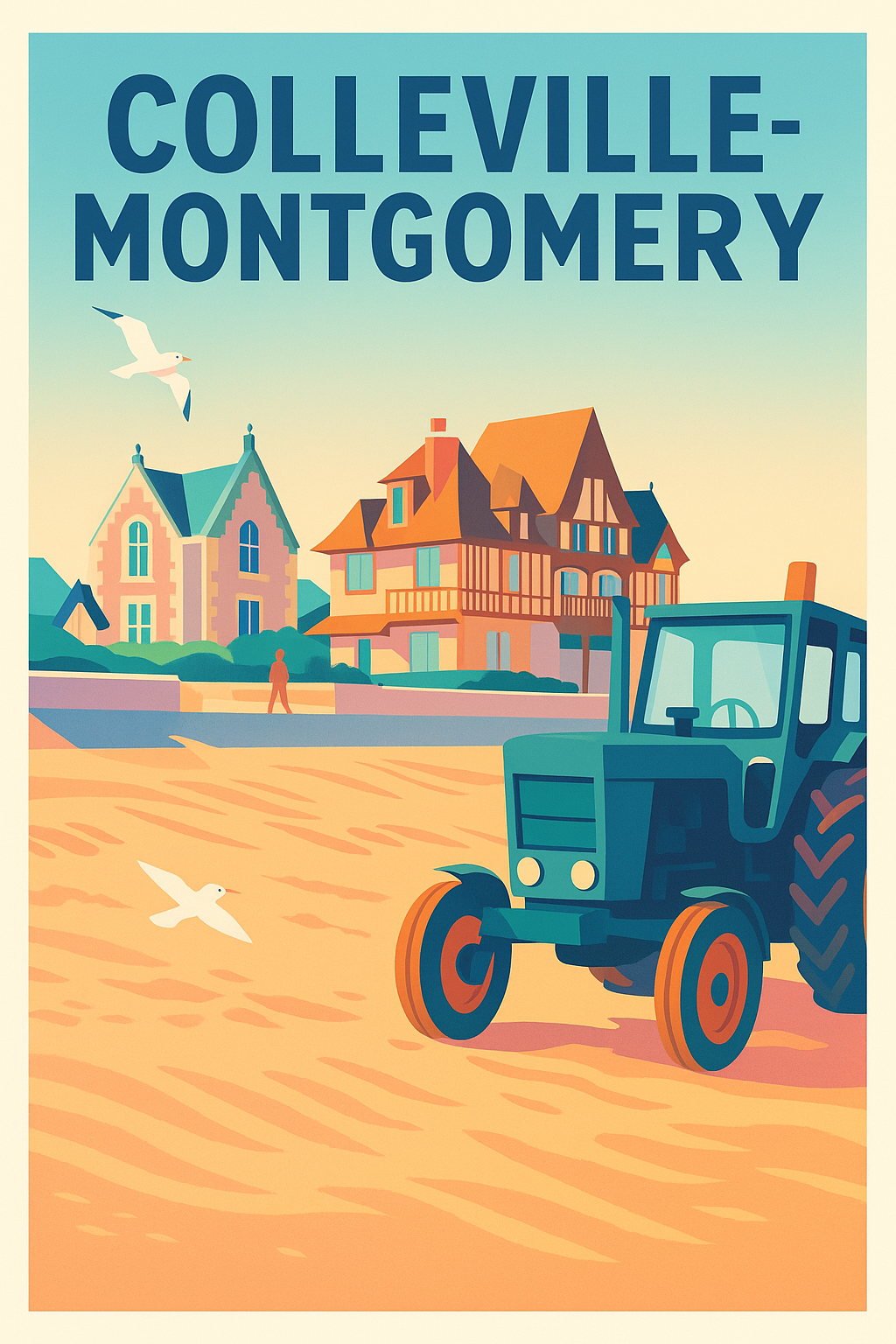 Affiche de Colleville-Montgomery - Charme normand en bord de mer