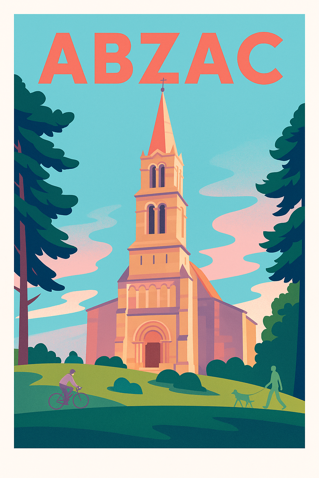 Affiche de Abzac - Charme et sérénité au cœur de la nature
