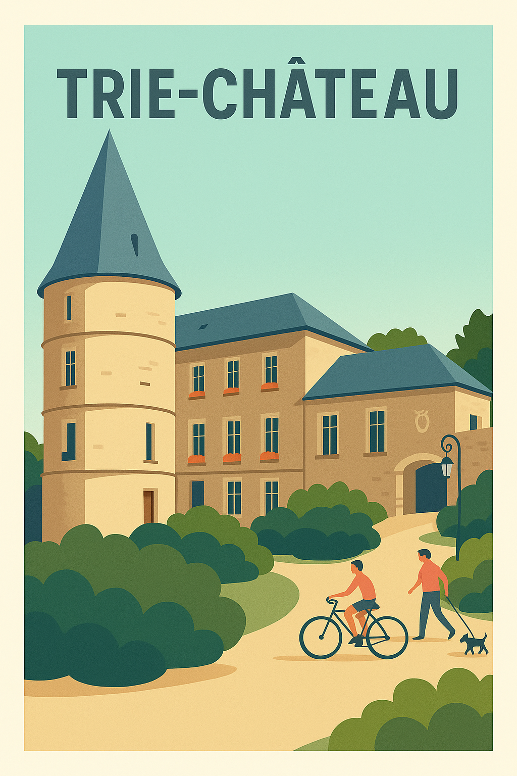 Affiche de Trie-Château - Charme et sérénité au cœur de la Picardie