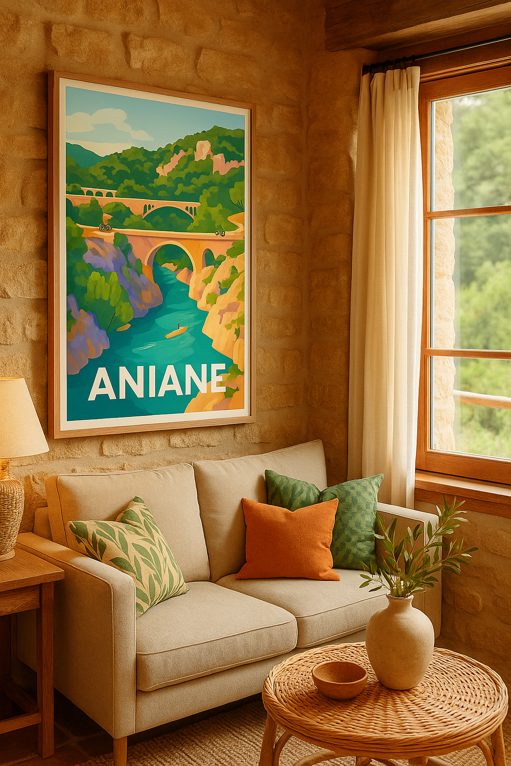 Mise en situation Affiche de Aniane - Évasion et nature au fil de l'eau