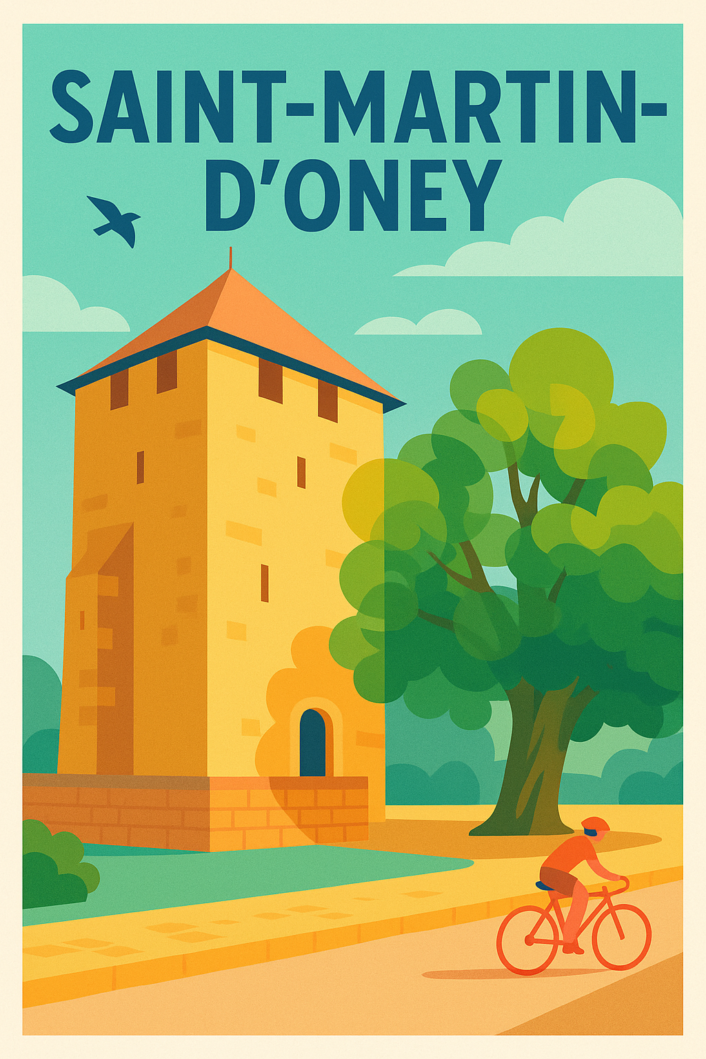 Affiche de Saint-Martin-d'Oney - Charme et sérénité en pleine nature