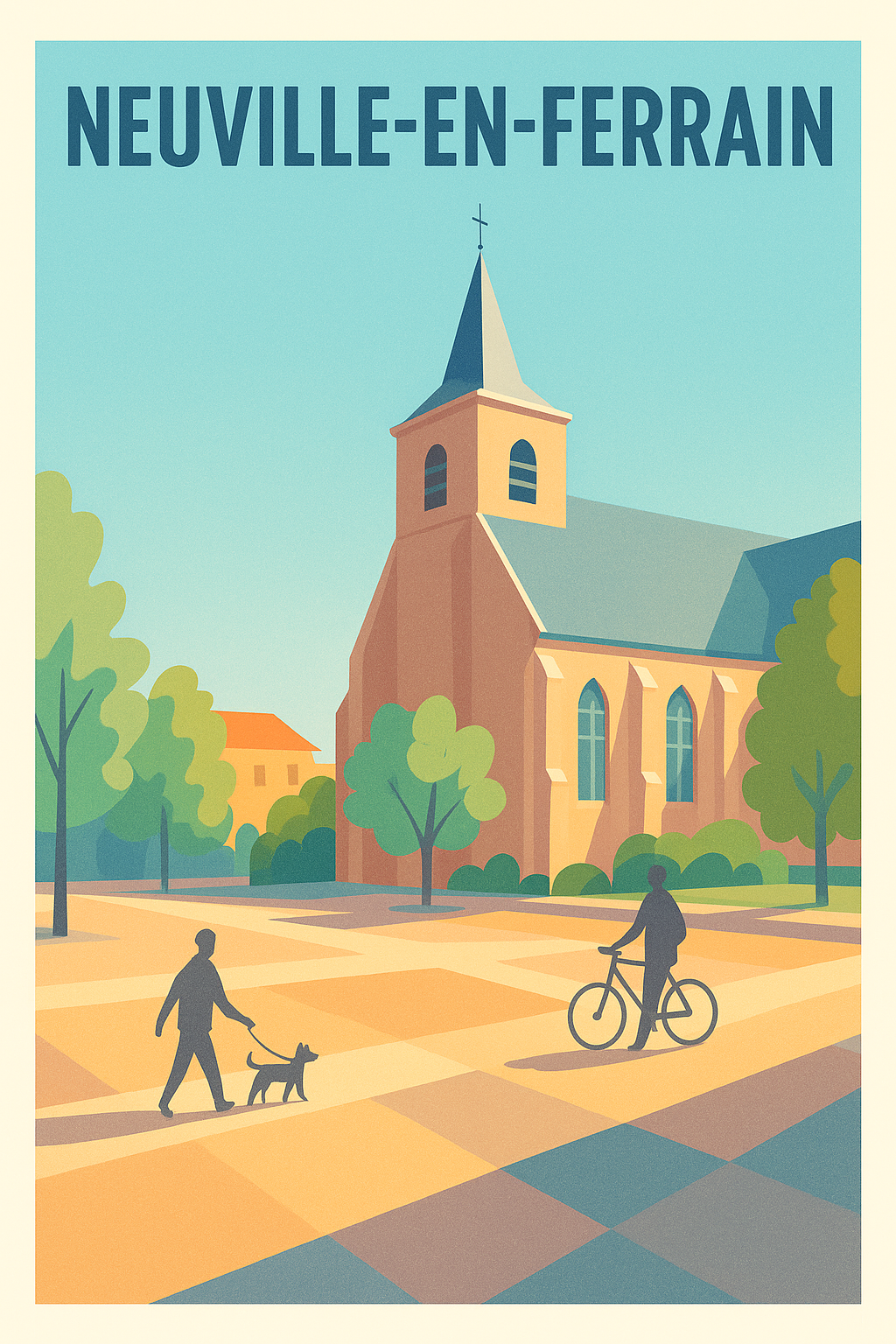 Affiche de Neuville-en-Ferrain - Sérénité au cœur de la ville