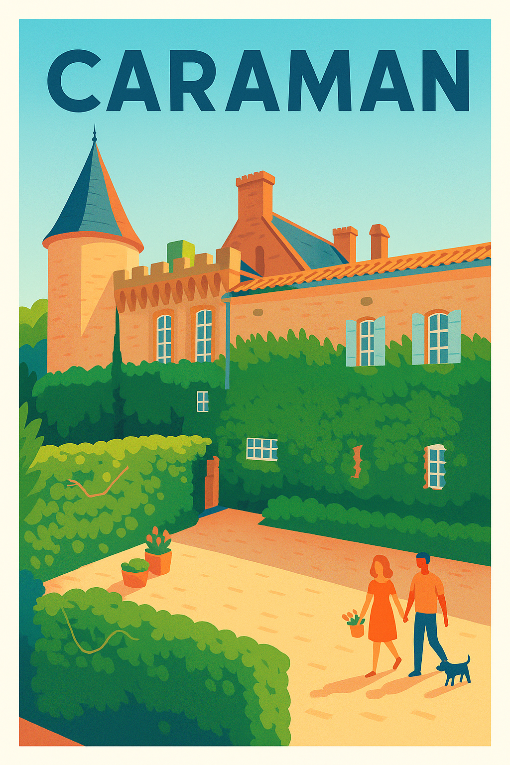 Affiche de Caraman - Une escapade bucolique en pleine nature