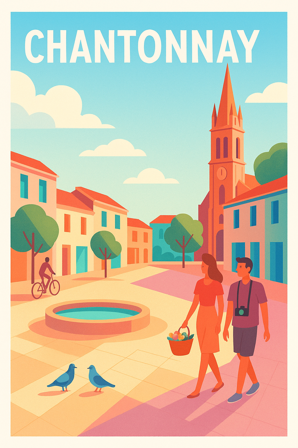 Affiche de Chantonnay - Balade en douceur au cœur de la ville