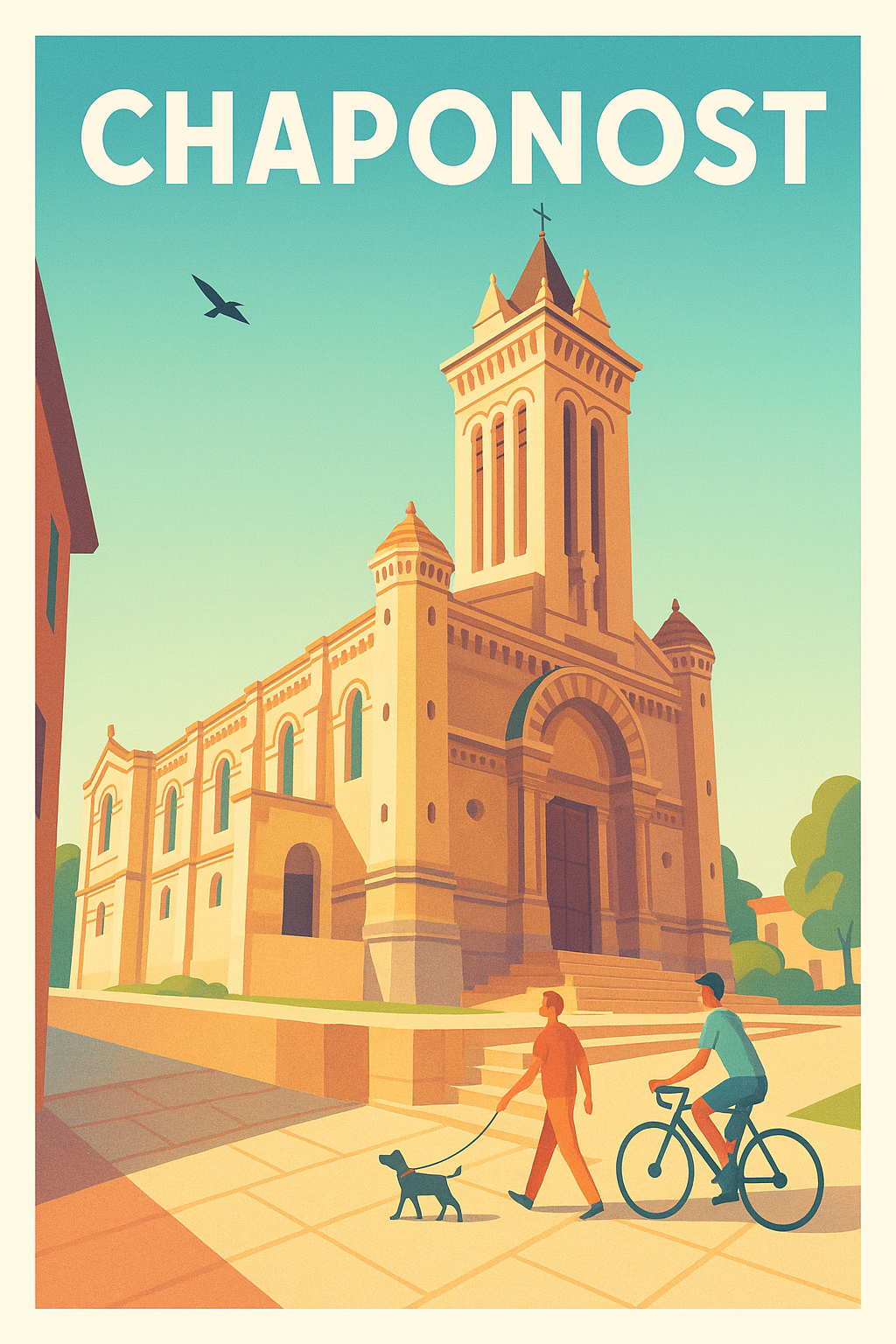 Affiche de Chaponost - Charme et sérénité au cœur de la ville