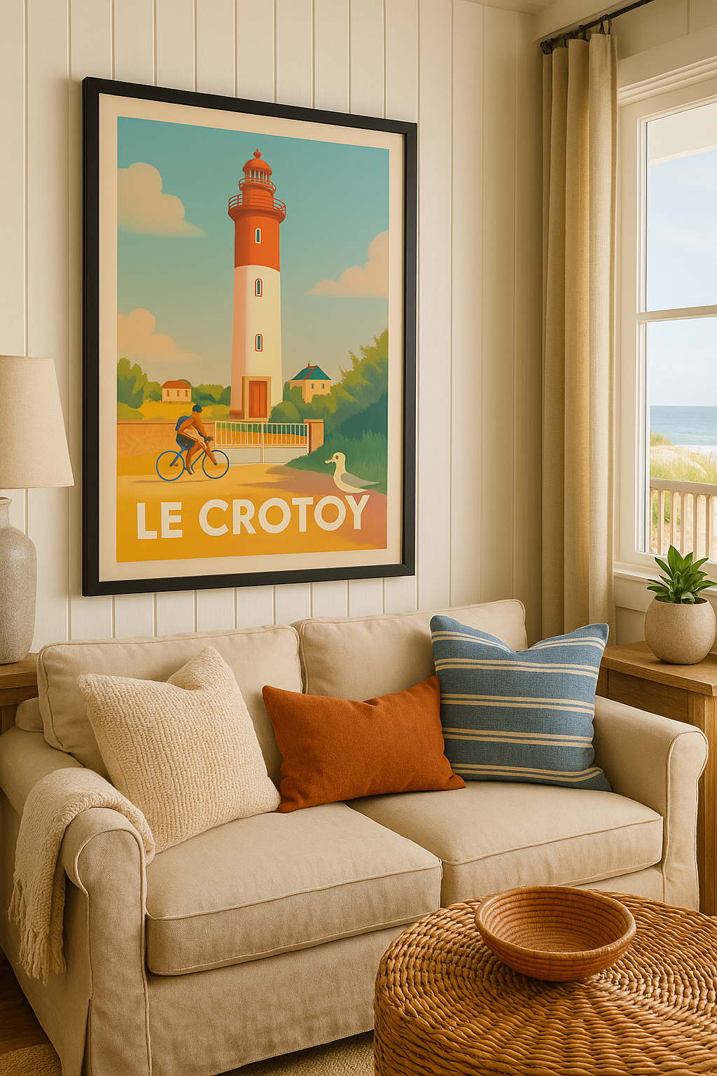 Mise en situation Affiche de Le Crotoy - Charme et douceur au bord de la mer