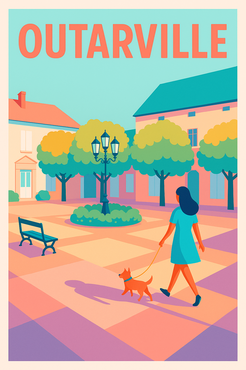 Affiche de Outarville - Balade paisible au cœur du village