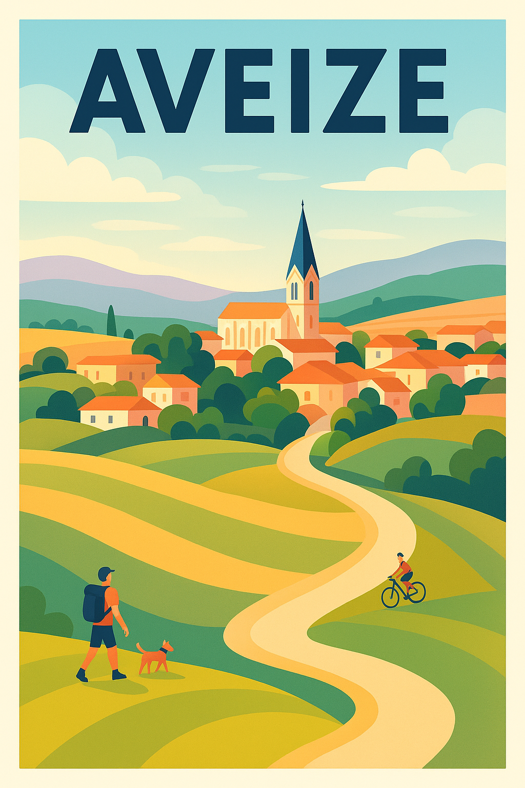 Affiche de Aveize - L'escapade paisible en pleine nature