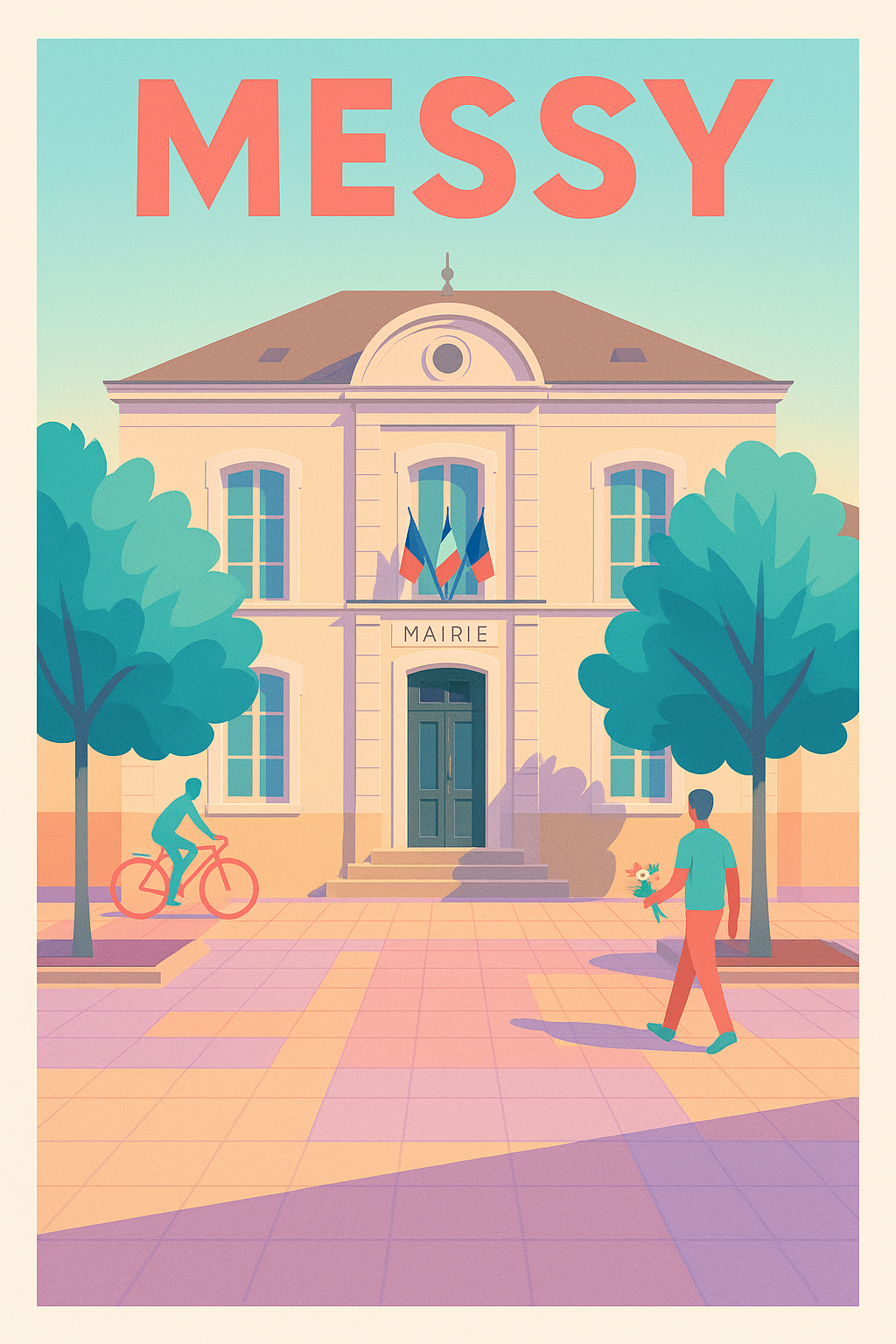 Affiche de Messy - Charme et sérénité au cœur de la mairie