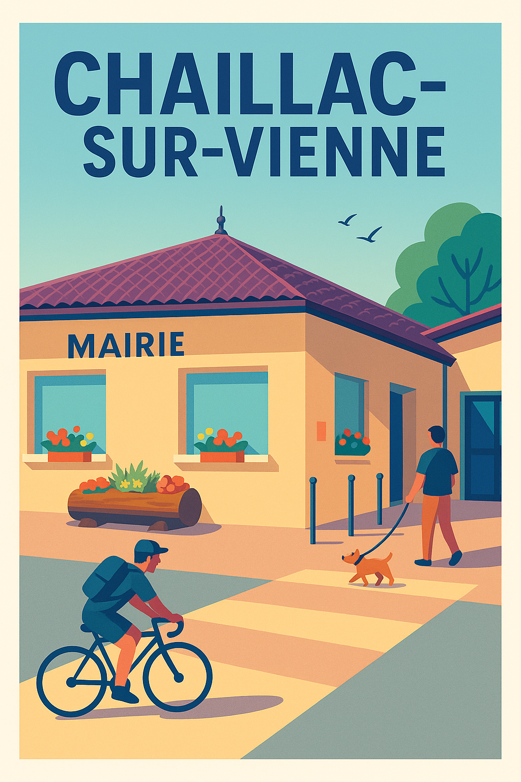 Affiche de Chaillac-sur-Vienne - Charme et sérénité au cœur du village