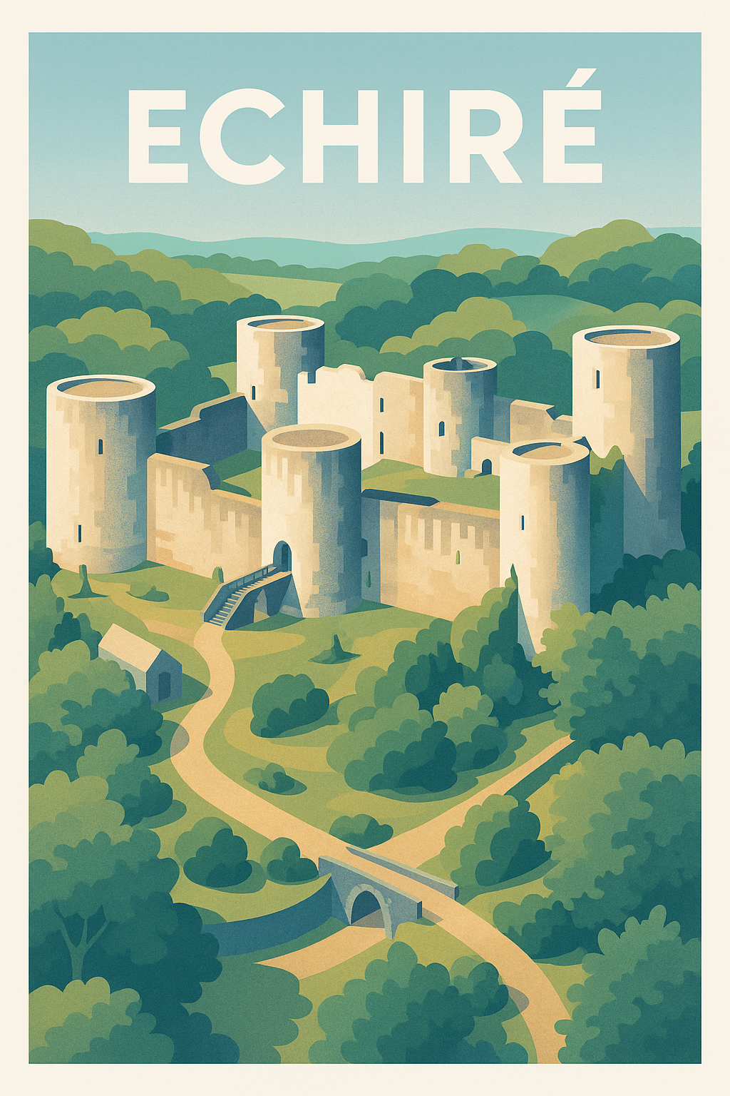 Affiche de Échiré - Un voyage au cœur de l'histoire