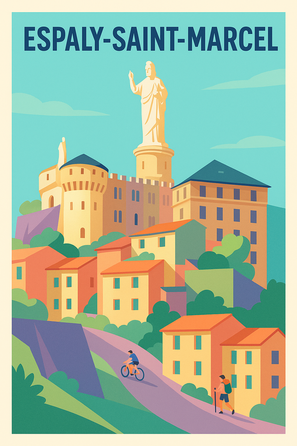 Affiche de Espaly-Saint-Marcel - Charme et découvertes au cœur de l'Auvergne