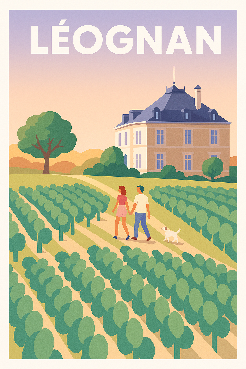 Affiche de Léognan - Promenade bucolique au cœur des vignobles