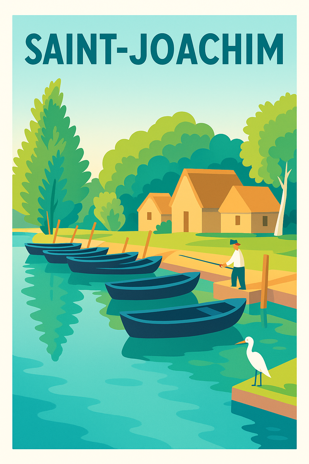 Affiche de Saint-Joachim - Charme bucolique au fil de l'eau