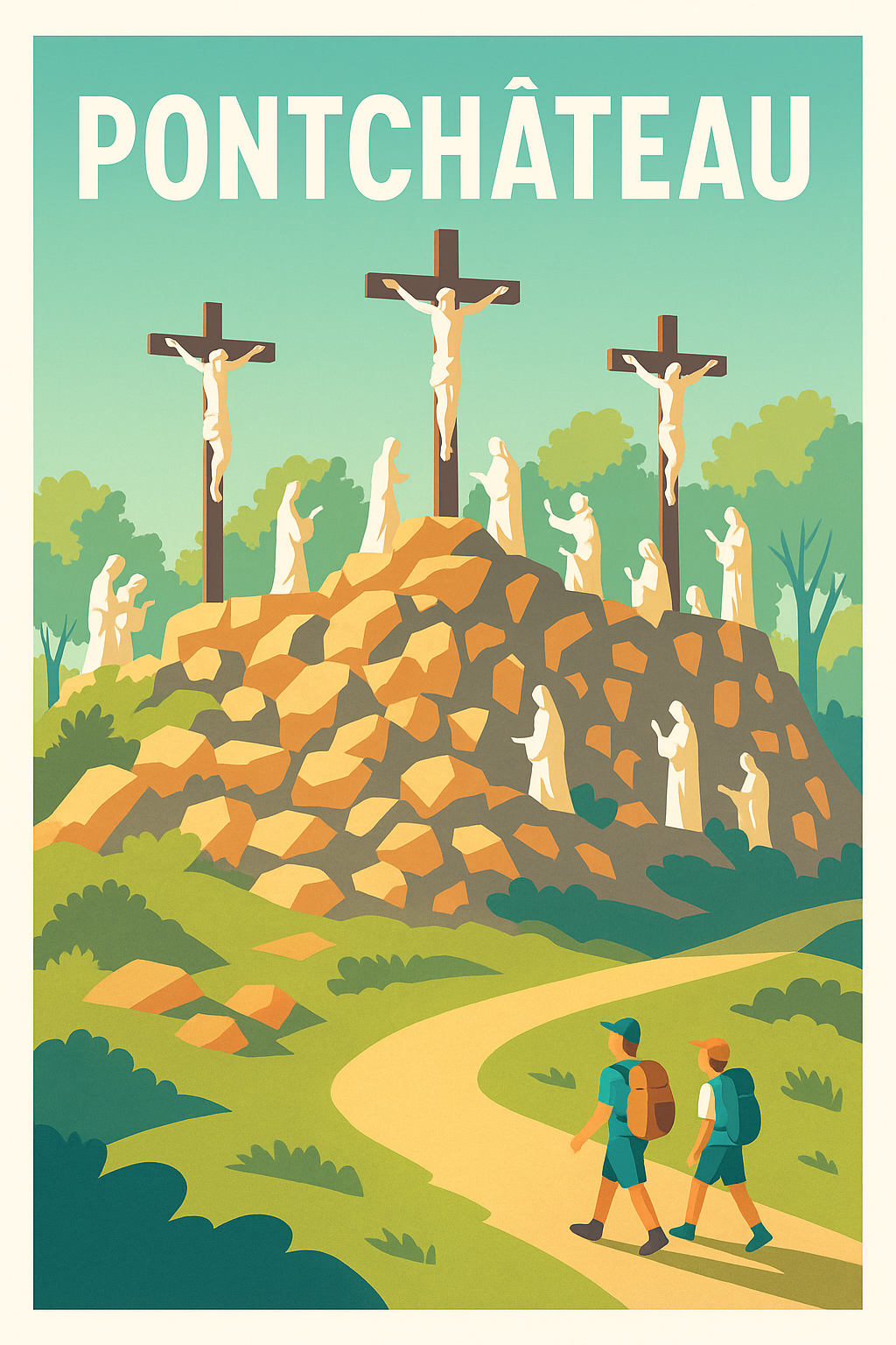 Affiche de Pontchâteau - Escapade spirituelle et nature